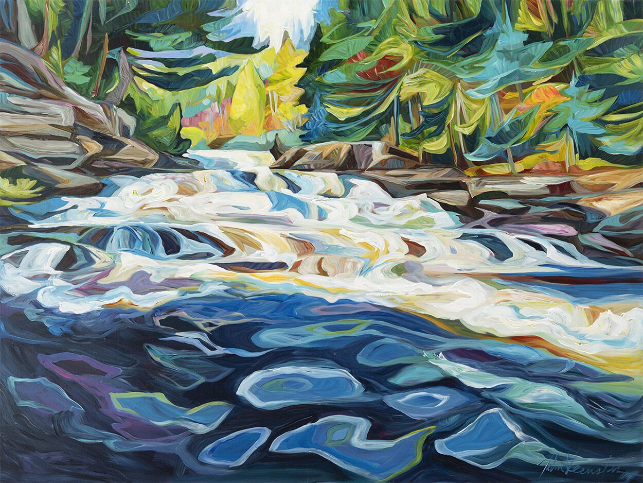 The Spot Light - 36 by 48 Original Artwork