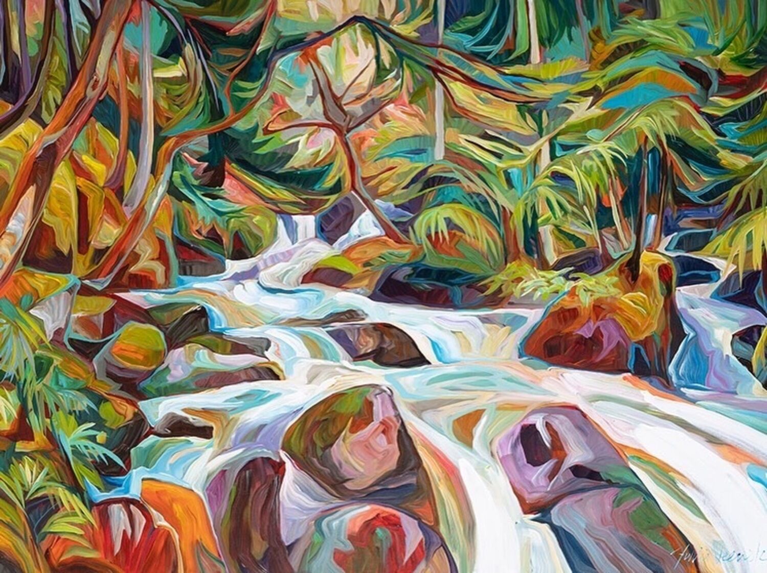 Look What I Found - 40x60 - Original Artwork