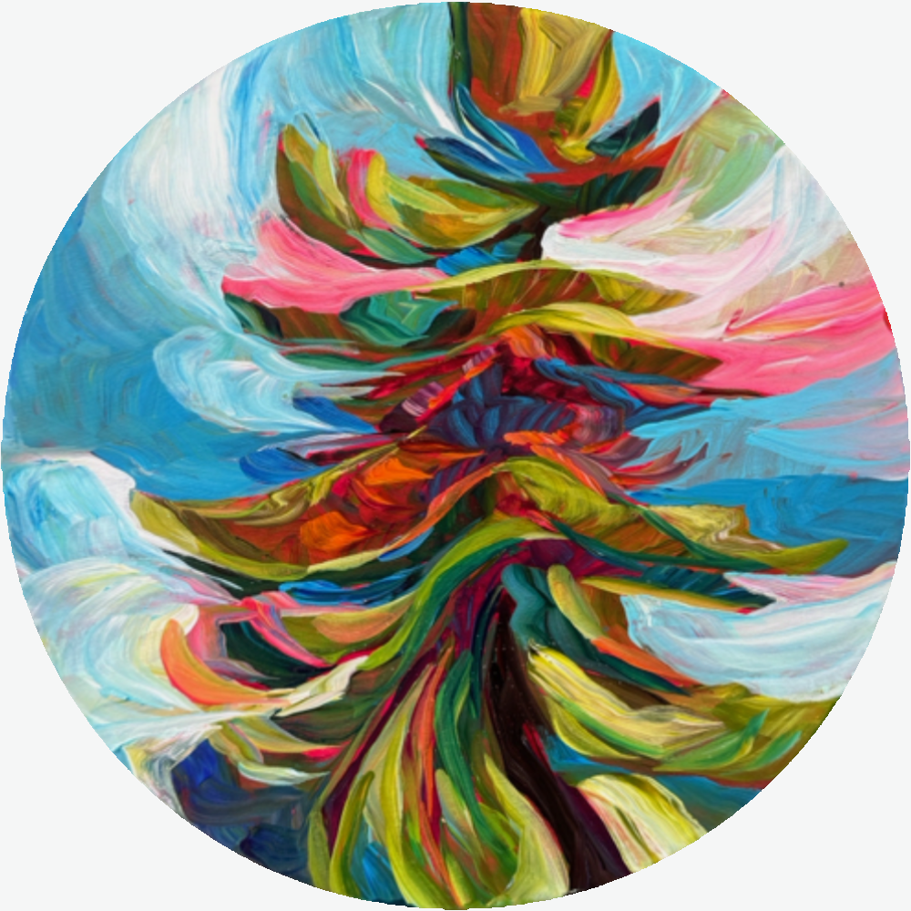 A Little Twisted - 12x12 - Original Artwork