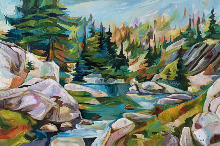 Between the Banks - 40x60 - Original Artwork