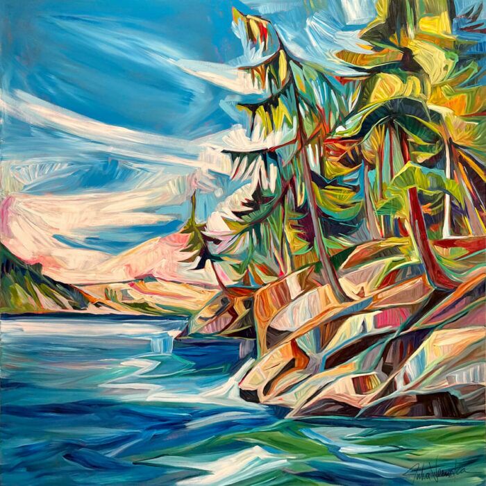 View From the Beach - 40x60 - Original Artwork