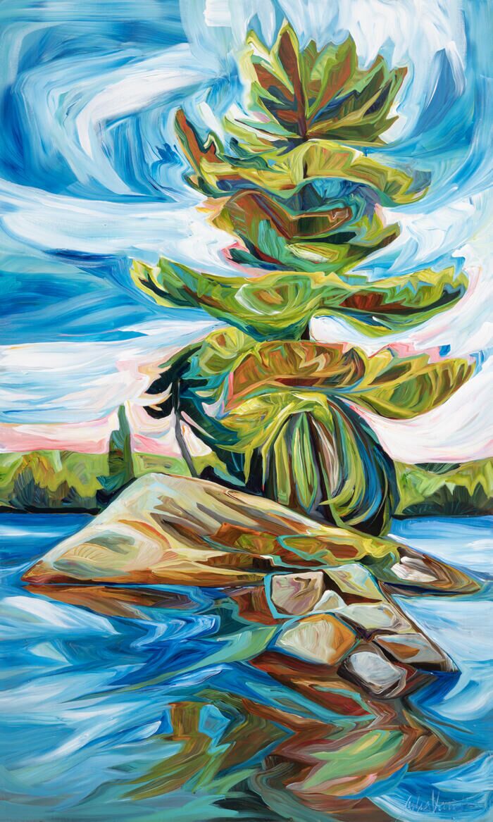 Lost and Found - 36x72 - Original Artwork