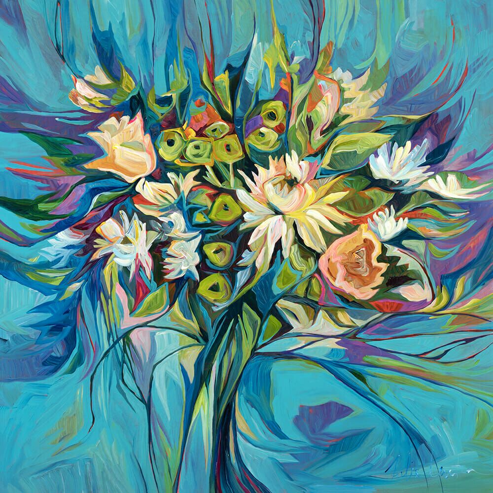 Delicate Balance - 40x40 - Original Artwork